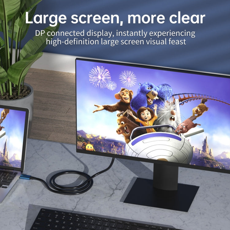 V175B Adatto per display per proiettori TV da tipo C a DP 8K stessa linea di schermo