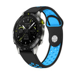 Cinturino sportivo in silicone traspirante da 22 mm, For Garmin MARQ Athlete Gen 2, For Garmin Instinct Crossover