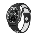 Cinturino sportivo in silicone traspirante da 22 mm, For Garmin MARQ Athlete Gen 2, For Garmin Instinct Crossover