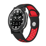 Cinturino sportivo in silicone traspirante da 22 mm, For Garmin MARQ Athlete Gen 2, For Garmin Instinct Crossover