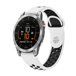 Cinturino sportivo in silicone traspirante da 22 mm, For Garmin EPIX Gen 2, For Garmin Approach S62