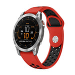 Cinturino sportivo in silicone traspirante da 22 mm, For Garmin EPIX Gen 2, For Garmin Approach S62