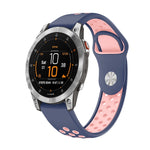 Cinturino sportivo in silicone traspirante da 22 mm, For Garmin EPIX Gen 2, For Garmin Approach S62