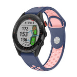 Cinturino sportivo in silicone traspirante da 22 mm, For Garmin EPIX Gen 2, For Garmin Approach S62