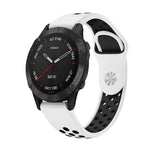 Cinturino sportivo in silicone traspirante da 22 mm, For Garmin Fenix 6 Sapphire GPS, For Garmin Fenix 5