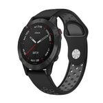 Cinturino sportivo in silicone traspirante da 22 mm, For Garmin Fenix 6 Sapphire GPS, For Garmin Fenix 5