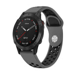 Cinturino sportivo in silicone traspirante da 22 mm, For Garmin Fenix 6 Sapphire GPS, For Garmin Fenix 5