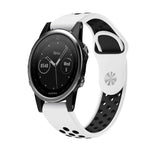 Cinturino sportivo in silicone traspirante da 22 mm, For Garmin Fenix 6 Sapphire GPS, For Garmin Fenix 5