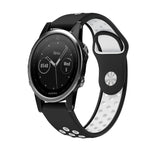 Cinturino sportivo in silicone traspirante da 22 mm, For Garmin Fenix 6 Sapphire GPS, For Garmin Fenix 5