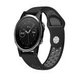 Cinturino sportivo in silicone traspirante da 22 mm, For Garmin Fenix 6 Sapphire GPS, For Garmin Fenix 5