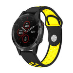 Cinturino sportivo in silicone traspirante da 22 mm, For Garmin Fenix 5 Plus, For Garmin Quatix 5