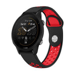 Cinturino sportivo in silicone traspirante da 22 mm, For Garmin Quatix 5 Sapphire, For Garmin Forerunner 955