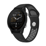 Cinturino sportivo in silicone traspirante da 22 mm, For Garmin Quatix 5 Sapphire, For Garmin Forerunner 955