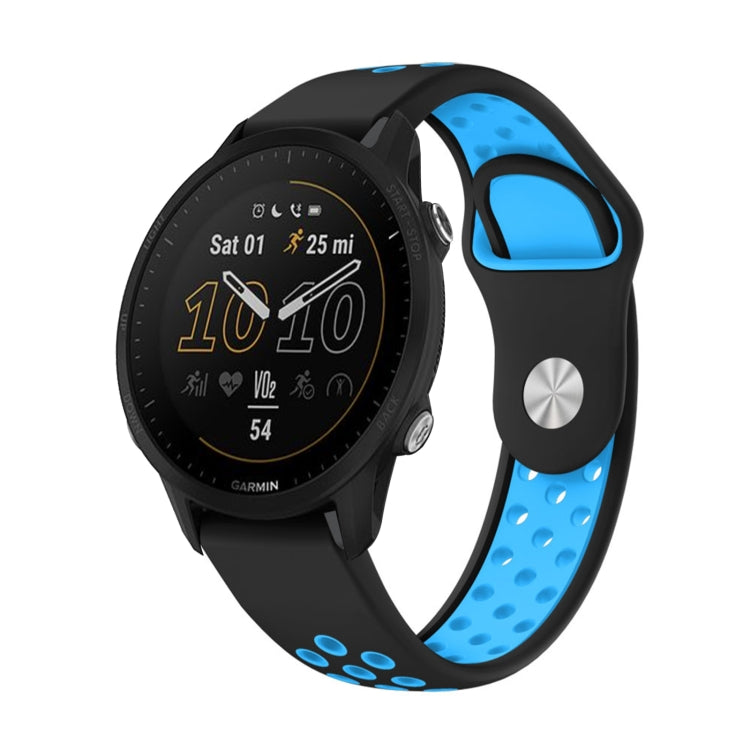 Cinturino sportivo in silicone traspirante da 22 mm, For Garmin Quatix 5 Sapphire, For Garmin Forerunner 955