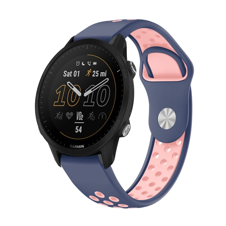 Cinturino sportivo in silicone traspirante da 22 mm, For Garmin Quatix 5 Sapphire, For Garmin Forerunner 955