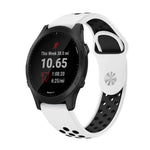 Cinturino sportivo in silicone traspirante da 22 mm, For Garmin Forerunner 945, For Garmin Forerunner 935