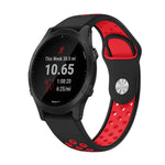 Cinturino sportivo in silicone traspirante da 22 mm, For Garmin Forerunner 945, For Garmin Forerunner 935