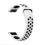 Cinturino sportivo in silicone traspirante da 22 mm, For Garmin Forerunner 965, For Garmin Instinct 2
