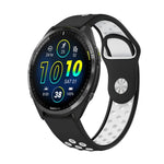 Cinturino sportivo in silicone traspirante da 22 mm, For Garmin Forerunner 965, For Garmin Instinct 2