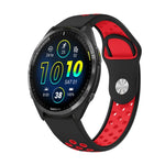 Cinturino sportivo in silicone traspirante da 22 mm, For Garmin Forerunner 965, For Garmin Instinct 2