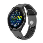 Cinturino sportivo in silicone traspirante da 22 mm, For Garmin Forerunner 965, For Garmin Instinct 2