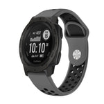 Cinturino sportivo in silicone traspirante da 22 mm, For Garmin Instinct, For Garmin Descent G1