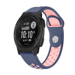 Cinturino sportivo in silicone traspirante da 22 mm, For Garmin Instinct, For Garmin Descent G1