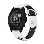 Cinturino sportivo in silicone traspirante da 22 mm, For Garmin Instinct, For Garmin Descent G1