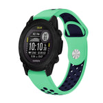 Cinturino sportivo in silicone traspirante da 22 mm, For Garmin Instinct, For Garmin Descent G1