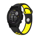 Cinturino sportivo in silicone traspirante da 22 mm, For Garmin Instinct, For Garmin Descent G1