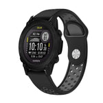 Cinturino sportivo in silicone traspirante da 22 mm, For Garmin Instinct, For Garmin Descent G1