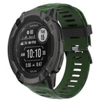 Cinturino in silicone stampato mimetico da 26 mm, For Garmin Instinct 2X Solar, For Garmin D2 Delta PX, For Garmin Tactix 7 Pro, For Garmin Tactix 7