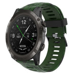 Cinturino in silicone stampato mimetico da 26 mm, For Garmin Instinct 2X Solar, For Garmin D2 Delta PX, For Garmin Tactix 7 Pro, For Garmin Tactix 7