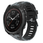 Cinturino in silicone stampato mimetico da 26 mm, For Garmin Instinct 2X Solar, For Garmin D2 Delta PX, For Garmin Tactix 7 Pro, For Garmin Tactix 7