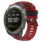 Cinturino in silicone stampato mimetico da 26 mm, For Garmin Enduro, For Garmin Fenix 6X, For Garmin Fenix 6X Pro, For Garmin Fenix 6X Sapphire