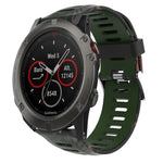 Cinturino in silicone stampato mimetico da 26 mm, For Garmin Fenix 5X Sapphire, For Garmin Fenix 5X Plus, For Garmin Fenix 3, For Garmin Fenix 3 HR