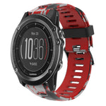 Cinturino in silicone stampato mimetico da 26 mm, For Garmin Fenix 5X Sapphire, For Garmin Fenix 5X Plus, For Garmin Fenix 3, For Garmin Fenix 3 HR