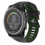Cinturino in silicone stampato mimetico da 26 mm, For Garmin Fenix 3 Sapphire, For Garmin Descent MK 1, For Garmin Descent MK 2, For Garmin Descent MK 2i