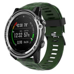 Cinturino in silicone stampato mimetico da 26 mm, For Garmin Fenix 3 Sapphire, For Garmin Descent MK 1, For Garmin Descent MK 2, For Garmin Descent MK 2i