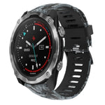 Cinturino in silicone stampato mimetico da 26 mm, For Garmin Fenix 3 Sapphire, For Garmin Descent MK 1, For Garmin Descent MK 2, For Garmin Descent MK 2i