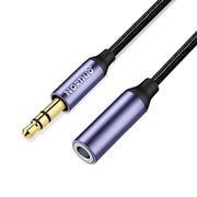 NORTHJO MTF0301 3 poli 3,5 mm maschio a femmina adattatore di estensione audio stereo cavo AUX, MTF0301