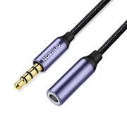 NORTHJO MTF0401 Cavo adattatore audio stereo da 3,5 mm maschio a femmina a 4 poli, MTF0401