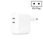 Caricabatterie a doppia porta USB-C / Type-C da 35 W PD3.0 per serie iPhone / iPad, US Plug, EU Plug