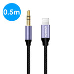 NORTHJO LTM03 Cavo jack audio AUX da 8 pin a 3,5 mm, 0.5m, 1m, 1.5m