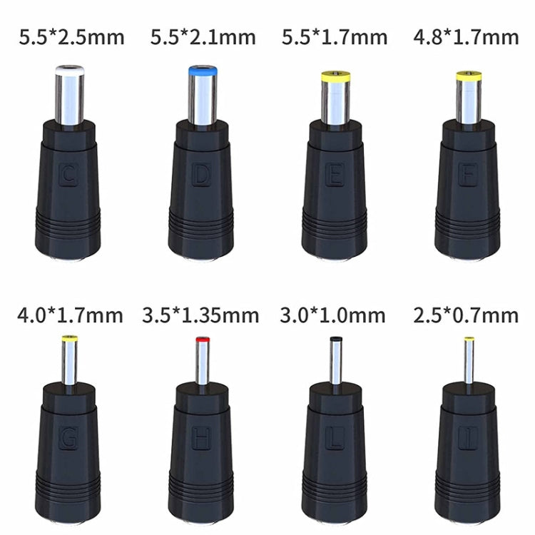 USB 5V a DC 9V 5.5mm x 2.5mm Convertitore Step Up Convertitore di tensione Cavo di alimentazione con 8 connettori, 5V to DC 9V 5.5mm x 2.5mm