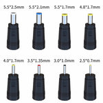 Convertitore USB 5V a DC 9V con 8 connettori 5.5x2.5mm
