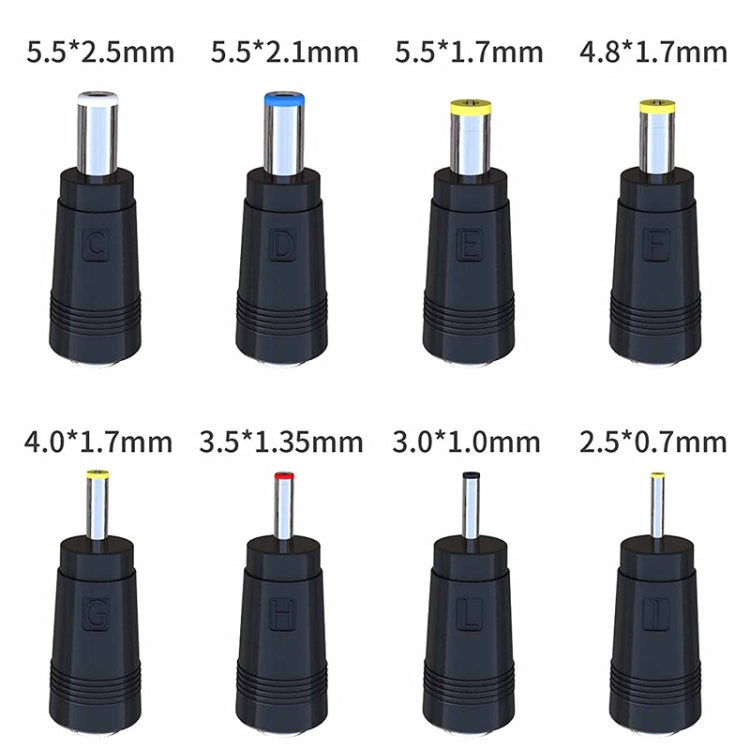 Convertitore USB 5V a DC 9V con 8 connettori 5.5x2.5mm
