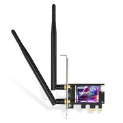 EDUP EP-9658 Scheda PCI-E WiFi 6 AX1800M Adattatore Bluetooth 5.2 per PC desktop, scheda di rete interna PCI-E wireless dual band 2,4 GHz/5,8 GHz