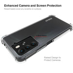 ENKAY Hat-Prince Custodia per telefono antiurto in TPU trasparente, For HTC U23, For HTC U23 Pro