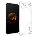 ENKAY Hat-Prince Custodia per telefono antiurto in TPU trasparente, For Asus Zenfone 12 Ultra 5G, For Asus Zenfone 11 Ultra, For Asus Rog Phone 8, For Asus Rog Phone 8 Pro, For Asus ROG Phone 7 Ultimate, For Asus ROG Phone 7, For Asus Rog Phone 9 / 9 Pro